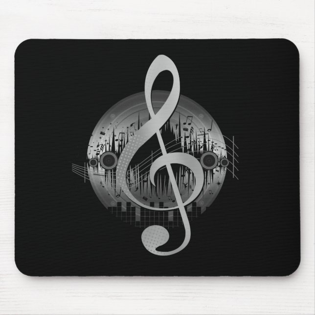 Mousepad Sintonização Deliciosa - Prata (Frente)