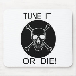 Mousepad Sintonize Ou Diminua O Crânio Do Círculo