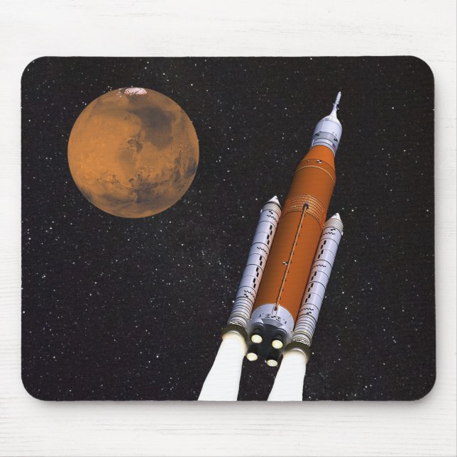 Mousepad Sistema de Lançamento de Espaço SLS da NASA (Frente)