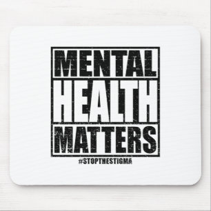 Mousepad Sistema de Saúde Mental S Sistema de Sensibilizaçã