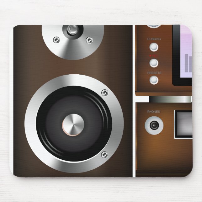 Mousepad Sistema do CD Player (Frente)