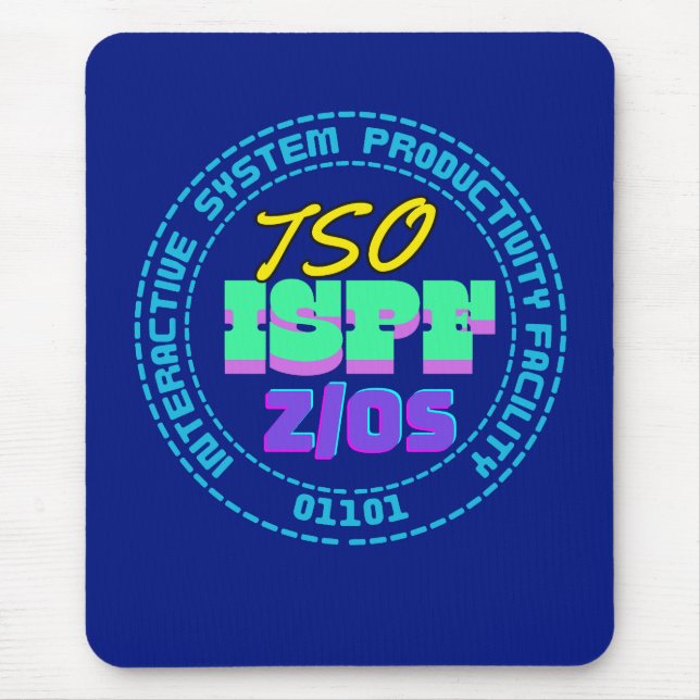 Mousepad Sistema Interativo Mainframe TSO-ISPF (Frente)