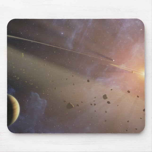 Mousepad Sistema planetário Epsilon Eridani (Frente)