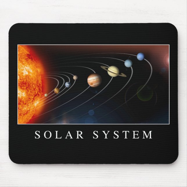 Mousepad Sistema Solar (Frente)