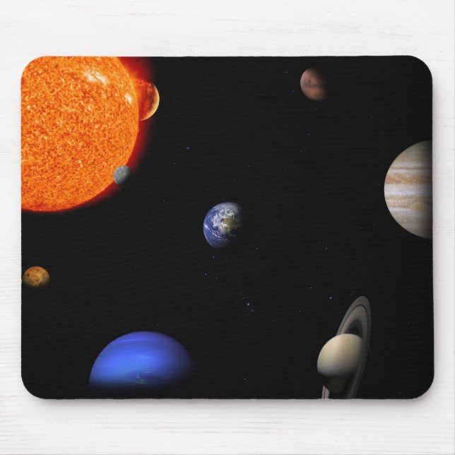 Mousepad Sistema solar (Frente)