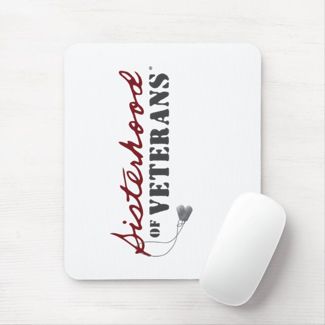 Mousepad Sisters of Veterans Military Pride Design (Com mouse)