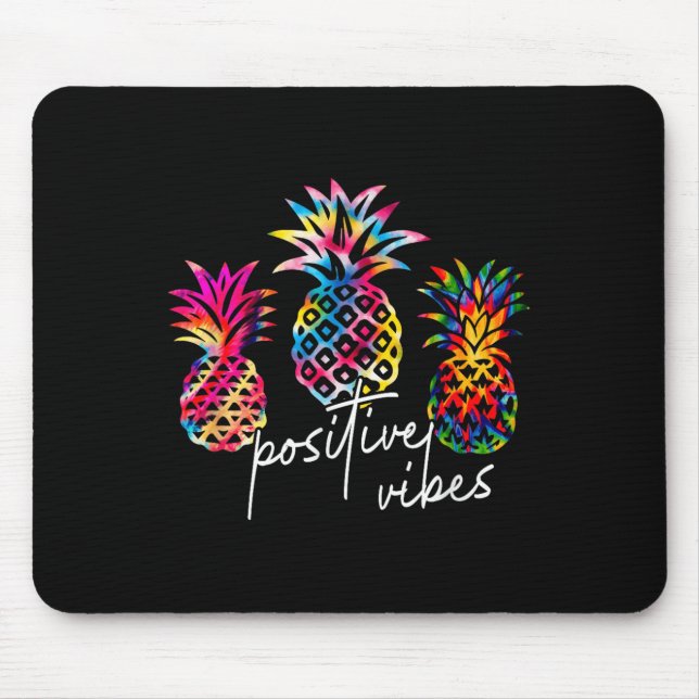 Mousepad Sitive Vibe Ne Transfer Day Infertility Ivf Tie Dy (Frente)