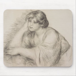 Mousepad Sitting Girl (por Pierre-Auguste Renoir)