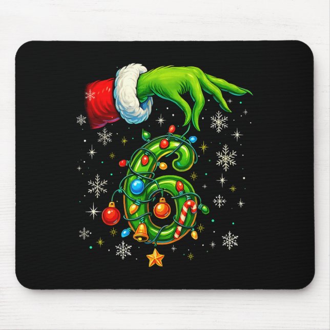 Mousepad Six Seven 67 Meme Funny Christmas Couple Matching  (Frente)