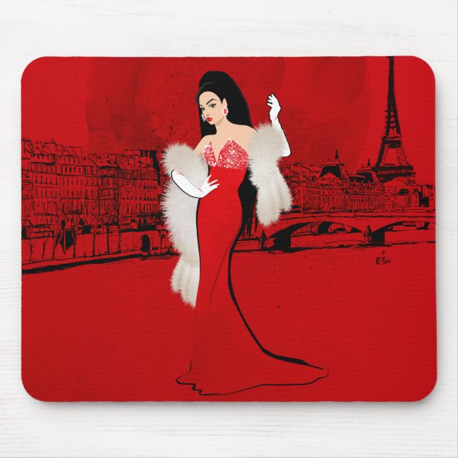 Mousepad Sizzling in Paris (Frente)