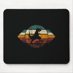 Mousepad Skate Elétrico Vintage Retro Flutuante T-rex O