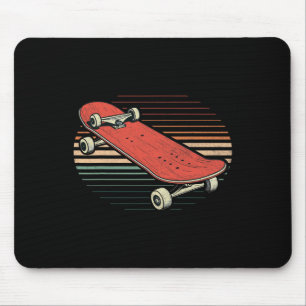 Mousepad Skate Longboard Engraçado Realizando Truques Sk