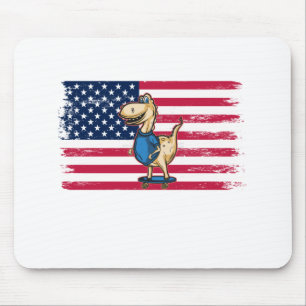 Mousepad Skate Skater Skate Conselho American Flag