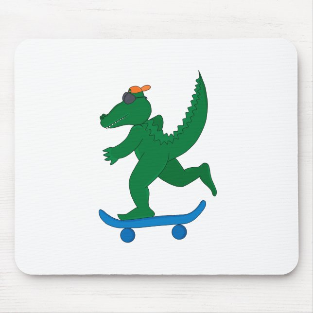 Mousepad Skater Crocodile (Frente)