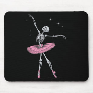 Mousepad Skeleton Balé Halloween Costume Engraçado Skype