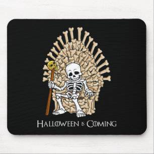 Mousepad Skeleton Bones Trona Brincadeiras Garotas Garotas