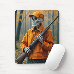 Mousepad Skeleton Deer Hunter Carregando um ribeiro
