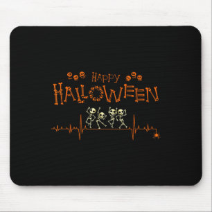 Mousepad Skeleton Heartbeat Feliz Enfermeira Médica de Hall