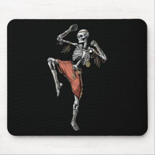 Mousepad Skeleton Muay Thai Boxing Karate Kickboxing Martia