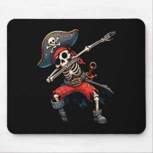 Mousepad Skeleton Pirate Kids