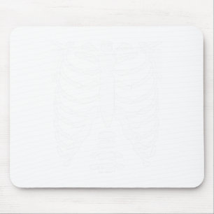 Mousepad Skeleton Shirt Halloween Costume Costume Raiva Ana