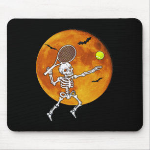 Mousepad Skeleton Tênis Halloween Racket Ll
