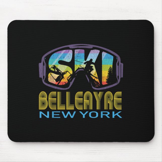 Mousepad Ski Belleayre Férias de Esqui em Nova Iorque (Frente)