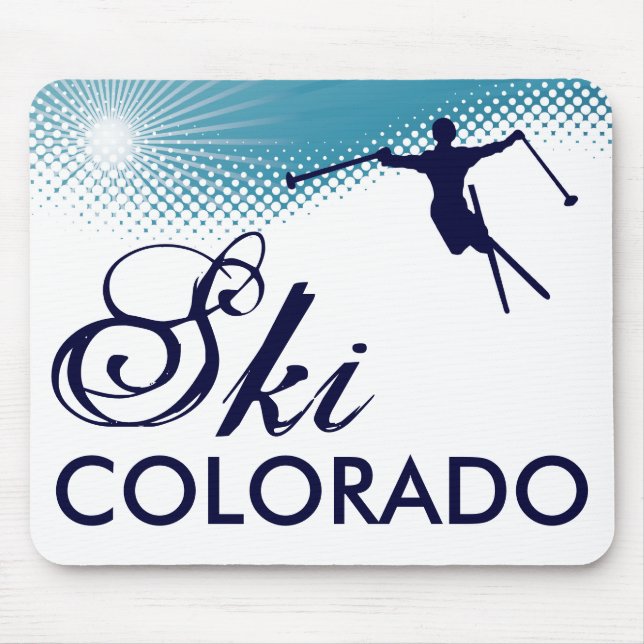 Mousepad ski colorado (Frente)