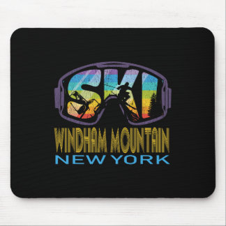 Mousepad Ski Windham Mountain New York Skiing Vacation 