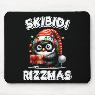 Mousepad Skibidi Rizzmas Engraçado Geração Alpha Gíria Nata