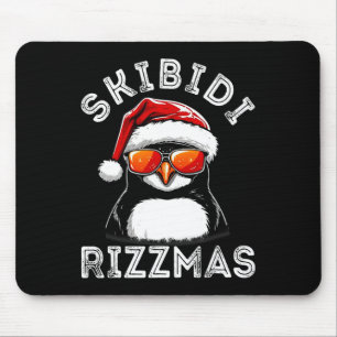 Mousepad Skibidi Rizzmas Geração Alpha Gíria Natal Divertid