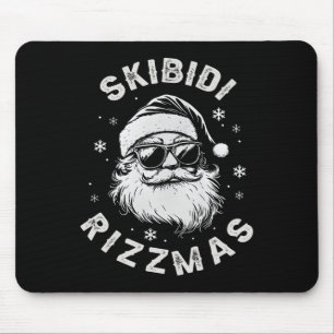 Mousepad Skibidi Rizzmas Natal Rizz Papai Noel Clau Christm