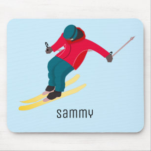 Mousepad Skiing