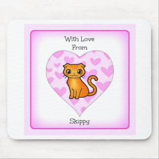Mousepad Skippy Likes Your Mouse