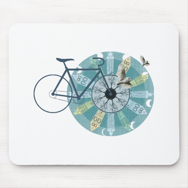 Mousepad skyline Amesterdã (Frente)