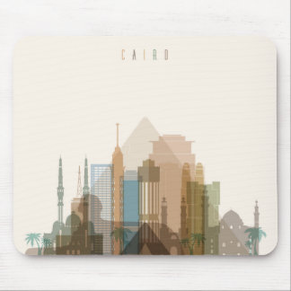 Mousepad Skyline da cidade do Cairo, Egipto |