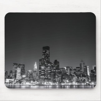 Mousepad Skyline da noite de New York