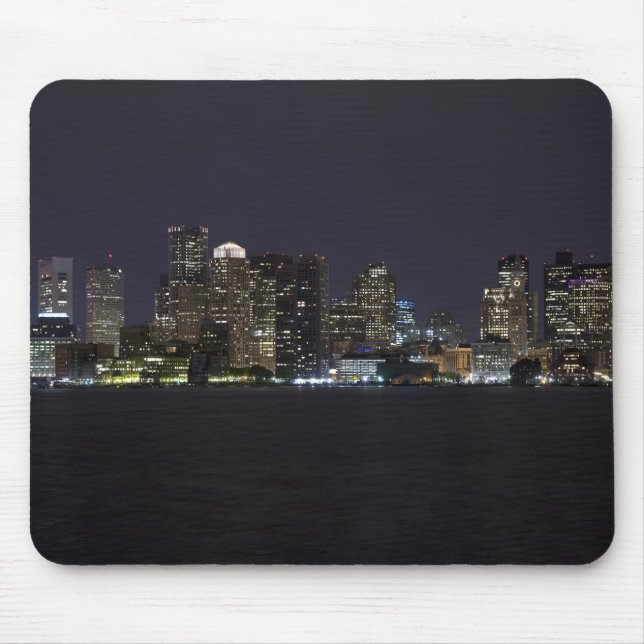 Mousepad Skyline de Boston (Frente)