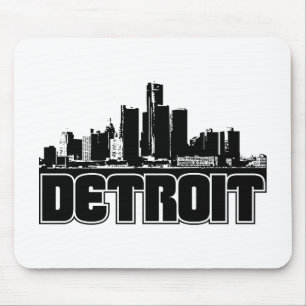 Mousepad Skyline de Detroit