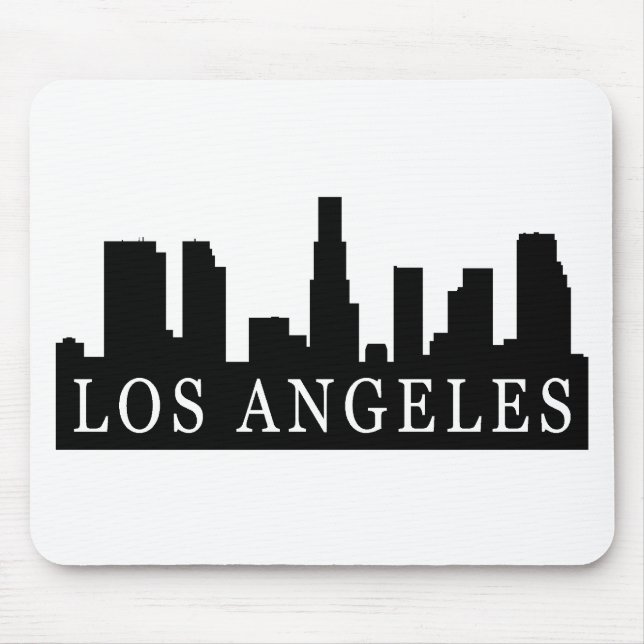 Mousepad Skyline de Los Angeles (Frente)