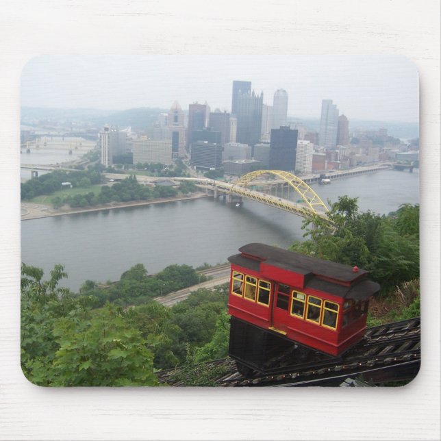 Mousepad Skyline de Pittsburgh (Frente)