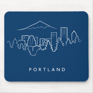 Mousepad Skyline de Portland