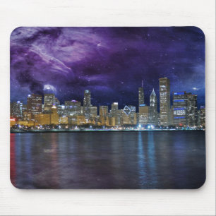 Mousepad Skyline de Spacey Chicago