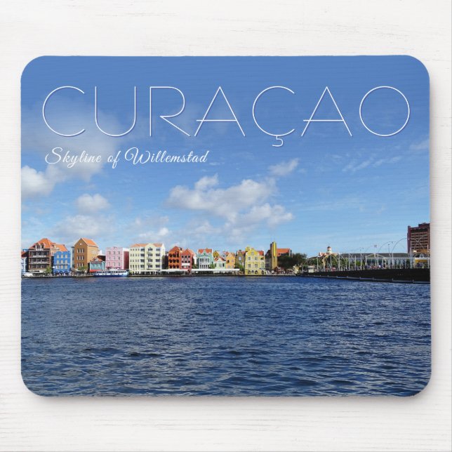 Mousepad Skyline de Willemstad (Frente)