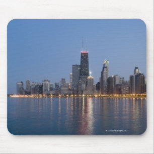 Mousepad Skyline do centro de Chicago