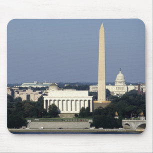 Mousepad Skyline do Washington DC com o Capitólio dos E.U.