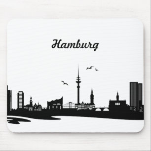 Mousepad Skyline Hamburgo