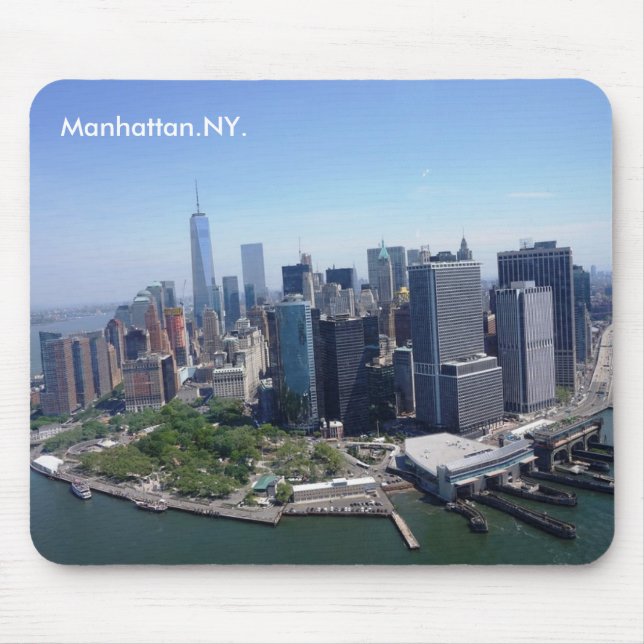 Mousepad Skyline New York de Manhattan (Frente)