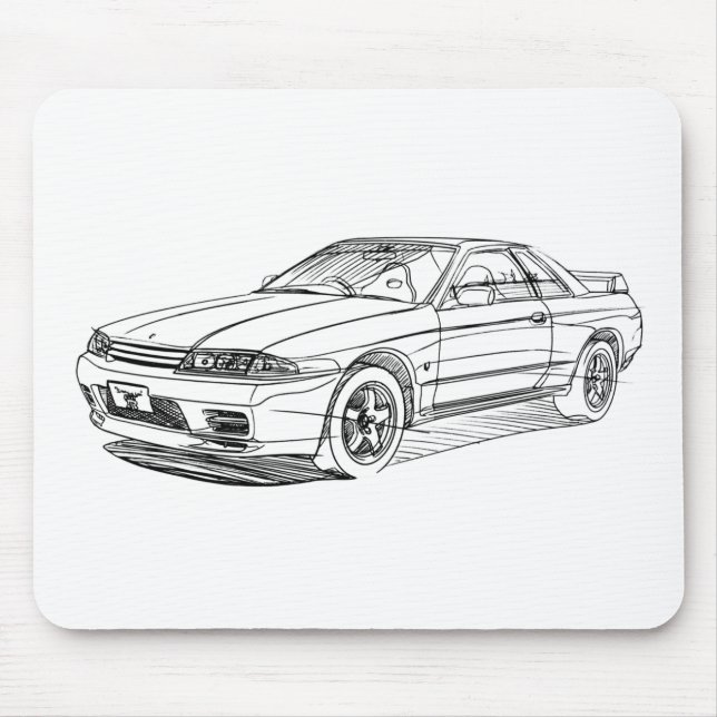 Mousepad Skyline R32 GTR do Nis (Frente)