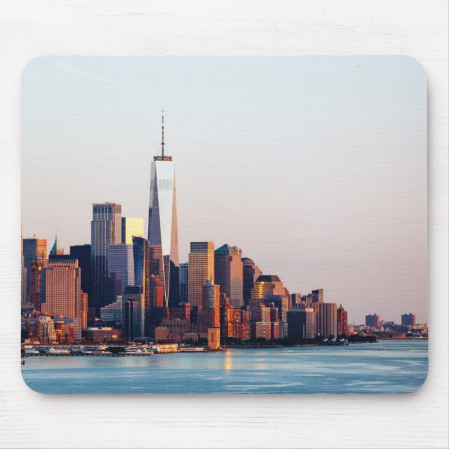Mousepad Skyline View Sunset de Nova York - World Trade Cen (Frente)